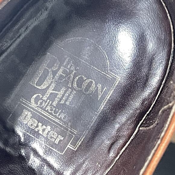 Baxter Beacon Hill Collection Oxford Shoes Men 9 M‎ Brown Leather Brogue Derby main image 9